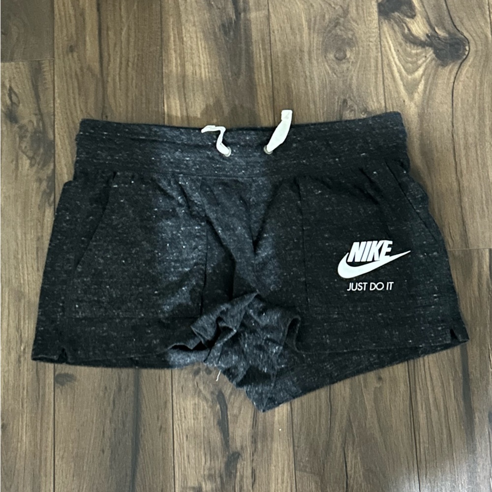 Heathered Nike knit shorts